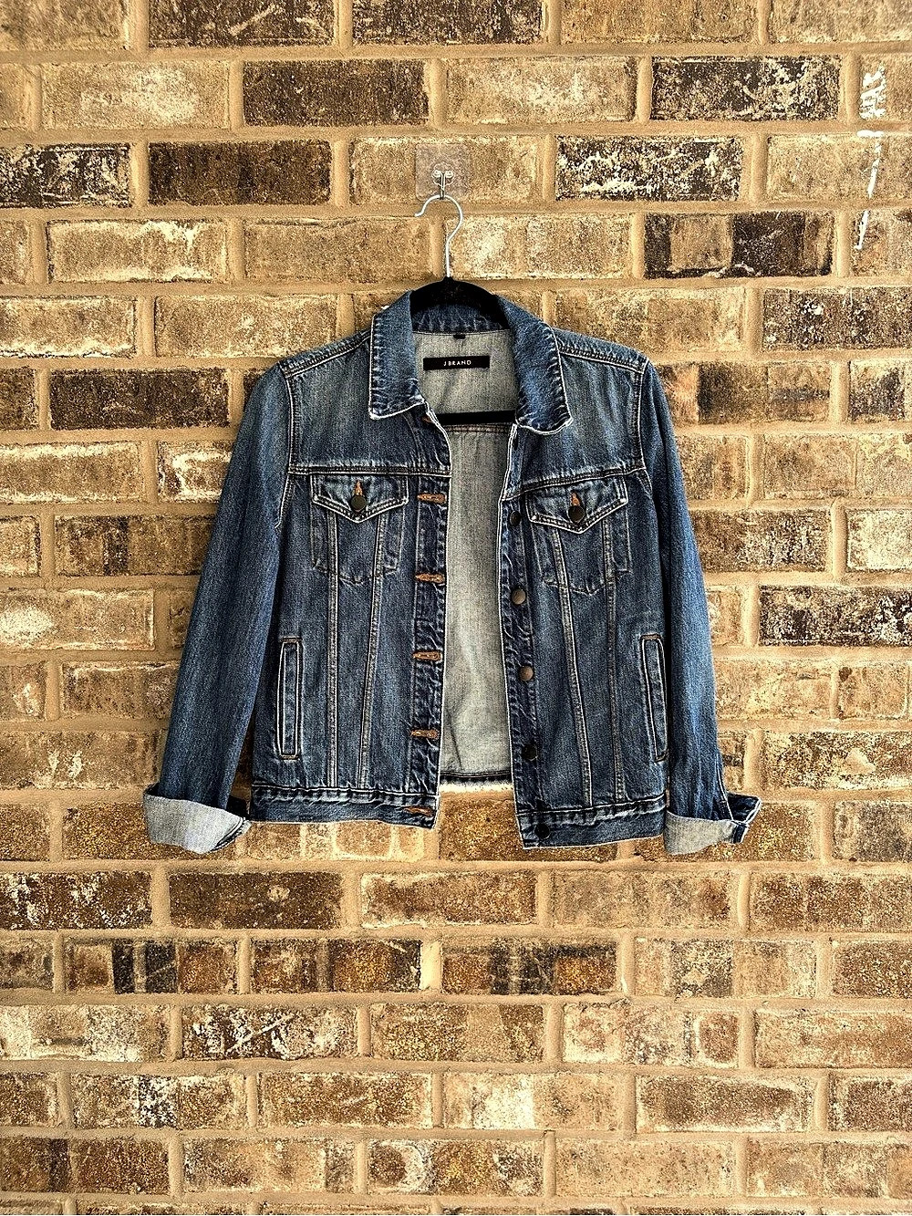 J Brand Denim Jacket Blue Small